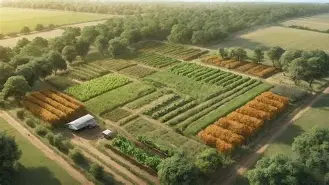 Agroforestry systems combining trees and crops