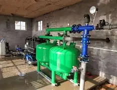 Close-up of a hydroponic system with an automated nutrient delivery system